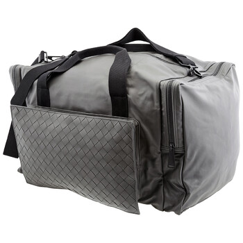 Mua túi Bottega Veneta Nam Leather Duffle Bag In Grey sale
