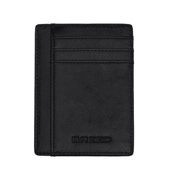 Mua túi Breed Chase Genuine Leather Front Pocket Wallet - Black sale