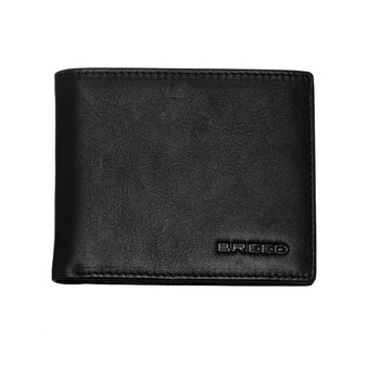 Mua túi Breed Locke Genuine Leather Bi-Fold Wallet - Black sale