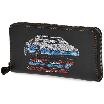 Mua túi Coach Nữ Zip Around Wallet 1941 Black Co Car Acc Zip sale
