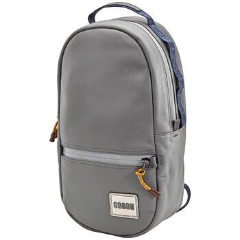 Mua túi Coach Nam Coach Patch Pacer Backpack in Black Copper/Heather Grey sale