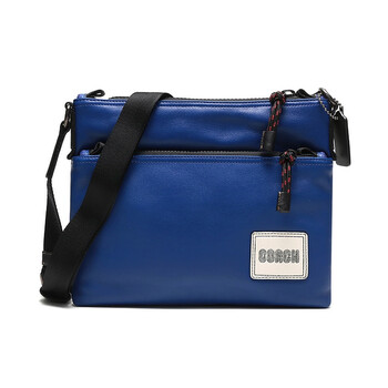 Mua túi Coach Nam Coach Patch Pacer Crossbody Bag in Black Copper/Sport Blue sale