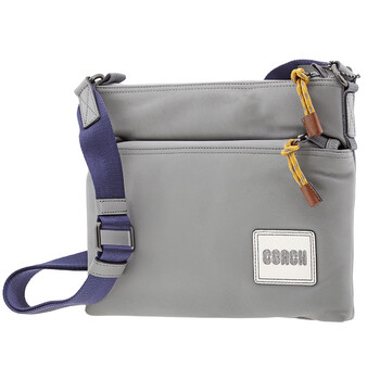 Mua túi Coach Nam Pacer Crossbody Bag in Black Copper/Heather Grey sale