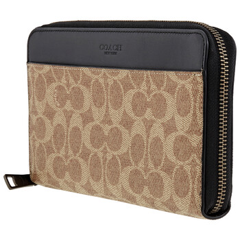 Mua túi Coach Signature Canvas Travel Wallet sale