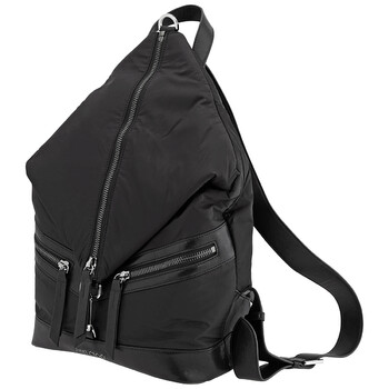 Mua túi Jimmy Choo Nam Fitzroy/M Soft Nylon and Satin Leather Backpack In Black sale