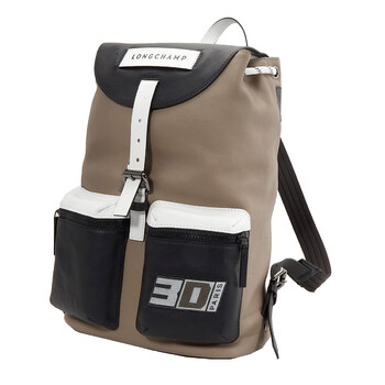 Mua túi Longchamp 3D Backpack M-Brown sale