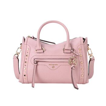Mua túi Michael Kors Carine Small Smokey Rose Leather Satchel sale
