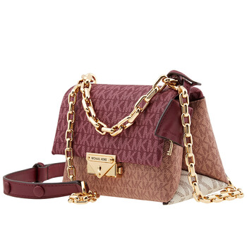 Mua túi Michael Kors Nữ Cece Extra Small Logo Presbyoint Crossbody Bag - Red sale