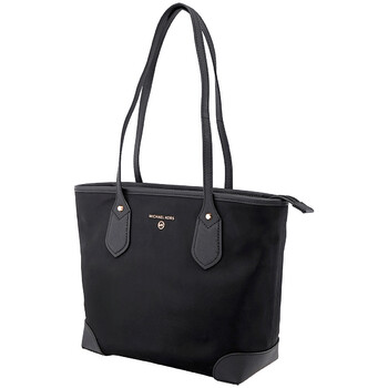 Mua túi Michael Kors Nữ Small Eva Top-zip Gabardine Tote Bag In Black sale