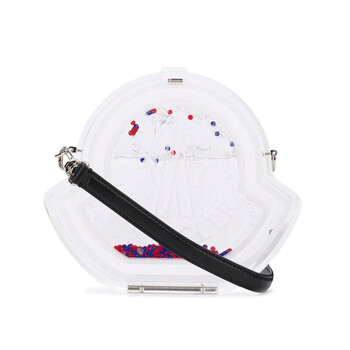 Mua túi Moncler Nữ COQ Transparent Logo Crossbody Bag sale