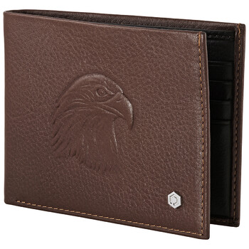Mua túi Picasso And Co Falcon Head Leather Wallet- Light Brown sale