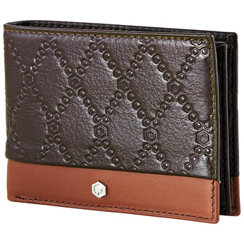 Mua túi Picasso And Co Two-Tone Leather Wallet- Brown/Tan sale
