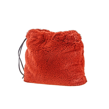 Mua túi Sonia Rykiel Nữ Bambi Burgundy Drawstring Pouch Bag sale
