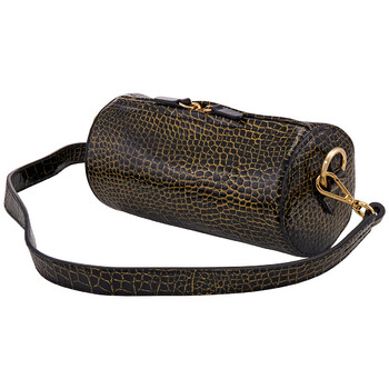 Mua túi Tara Zadeh Nữ Crocodile Effect Glitter Cylinder Bag sale