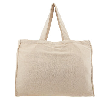 Mua túi Araminta James Terry Cloth Bag In Beige sale