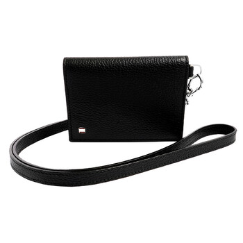 Mua túi Bally Men's Giffon Black Leather Card Case sale