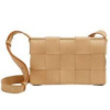 Mua túi Bottega Veneta Almond Intreccio Leather Cassette Crossbody Bag sale