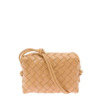 Mua túi Bottega Veneta Almond Mini Intrecciato Leather Crossbody Bag sale