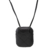Mua túi Bottega Veneta Black Intrecciato Airpod Case sale