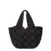 Mua túi Bottega Veneta Black Intreccio Nylon Padded Cassette Tote Bag sale