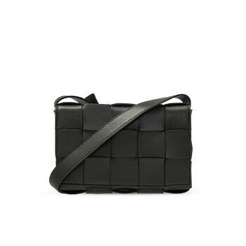 Túi Bottega Veneta Camping Intreccio Leather Cassette Crossbody