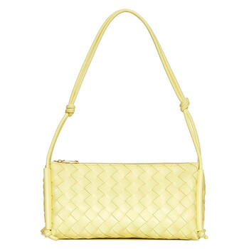 Mua túi Bottega Veneta Lantern Intrecciato Leather Pouch On Strap sale