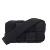 Mua túi Bottega Veneta Men's Black Mini Padded Intreccio Nylon Cassette Belt Bag sale
