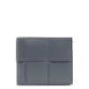 Mua túi Bottega Veneta Men's Thunder Intreccio Leather Cassette Bi-Fold Wallet sale