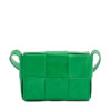 Mua túi Bottega Veneta Parakeet Mini Intreccio Leather Candy Cassette Crossbody sale