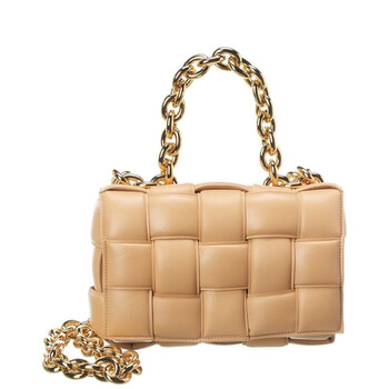 Mua túi Bottega Veneta The Chain Cassette Bag in Almond sale