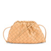 Mua túi Bottega Veneta The Mini Pouch Crossbody Bag- Almond sale
