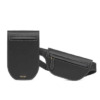 Mua túi Burberry Black Olympia Double Belt Bag With Decorative Stitching sale