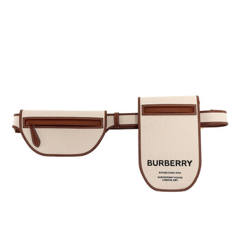 Mua túi Burberry Horseferry Print Olympia Convertible Canvas Belt Bag sale