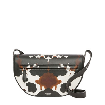 Mua túi Burberry Multicolour Medium Camouflage Print Leather Olympia Bag sale