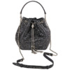 Mua túi Bvlgari Serpenti Forever Bucket Python Leather Bag- Black sale