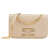 Mua túi Celine Medium Bag Triomphe Frame In Shiny Calfskin sale