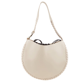 Mua túi Chloe Large Mate Hobo Bag In Beige sale