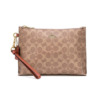 Mua túi Coach Colorblock Signature Canvas Charlie Pouch sale