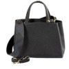 Mua túi Daks Ladies Ashby Black Leather Shoulder Bag sale