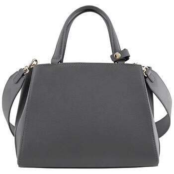 Mua túi Daks Ladies Ashby Grey Leather Shoulder Bag sale