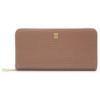Mua túi Daks Ladies Henley Tan Leather Zip-around Wallet sale
