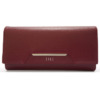 Mua túi Daks Ladies Shirley Red Leather Wallet sale