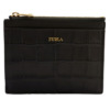 Mua túi Furla Ladies Babylon S Croco-embossed Leather Zip Card Case sale