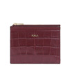 Mua túi Furla Ladies Babylon S Croco-embossed Leather Zip Card Case - Ribes G sale