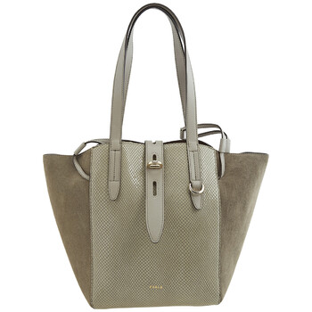 Mua túi Furla Net M Leather And Suede Tote Bag - Marble sale