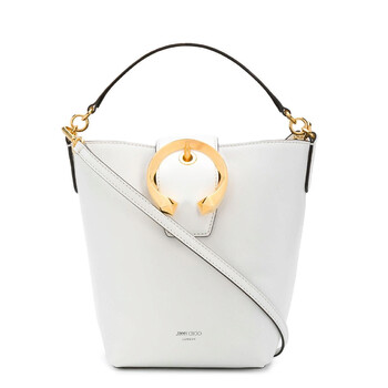Mua túi Jimmy Choo Ladies Latte Madeline Leather Bucket Bag sale