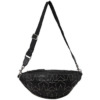 Mua túi Jimmy Choo Men's Kirt Star Studded Belt Bag in Black/Silver sale