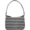 Mua túi Kate Spade The Little Better Sam Stripe Small Shoulder Bag in Black/Clotted Cream sale