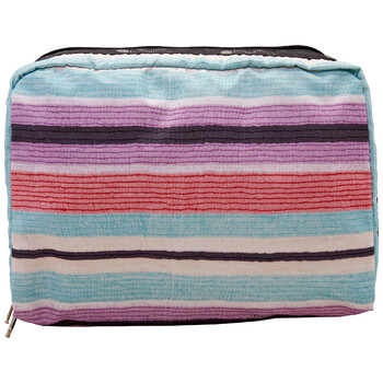 Mua túi Le Sportsac Horizon Stripe Multicolor Extra Large Rectangular Cosmetic Pouch sale