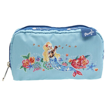 Mua túi Le Sportsac Turquoise Rectangular Cosmetic Case sale
